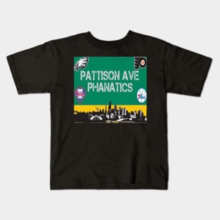 Pattison Ave Phanatics logo Kids T-Shirt